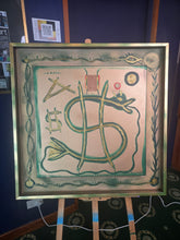 Load image into Gallery viewer, 9. Green on Gold Dollarshot