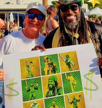 Load image into Gallery viewer, 8. Gold on Green Dollarshot