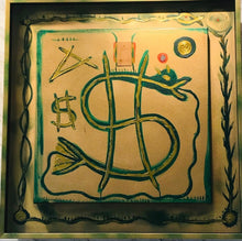 Load image into Gallery viewer, 9. Green on Gold Dollarshot