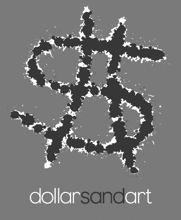 Black on grey Dollarshot print