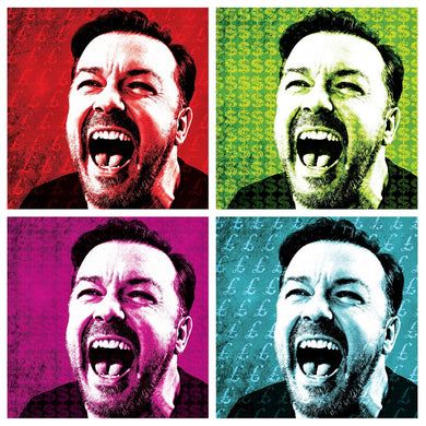 Ricky Gervais laughter