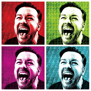 Ricky Gervais laughter