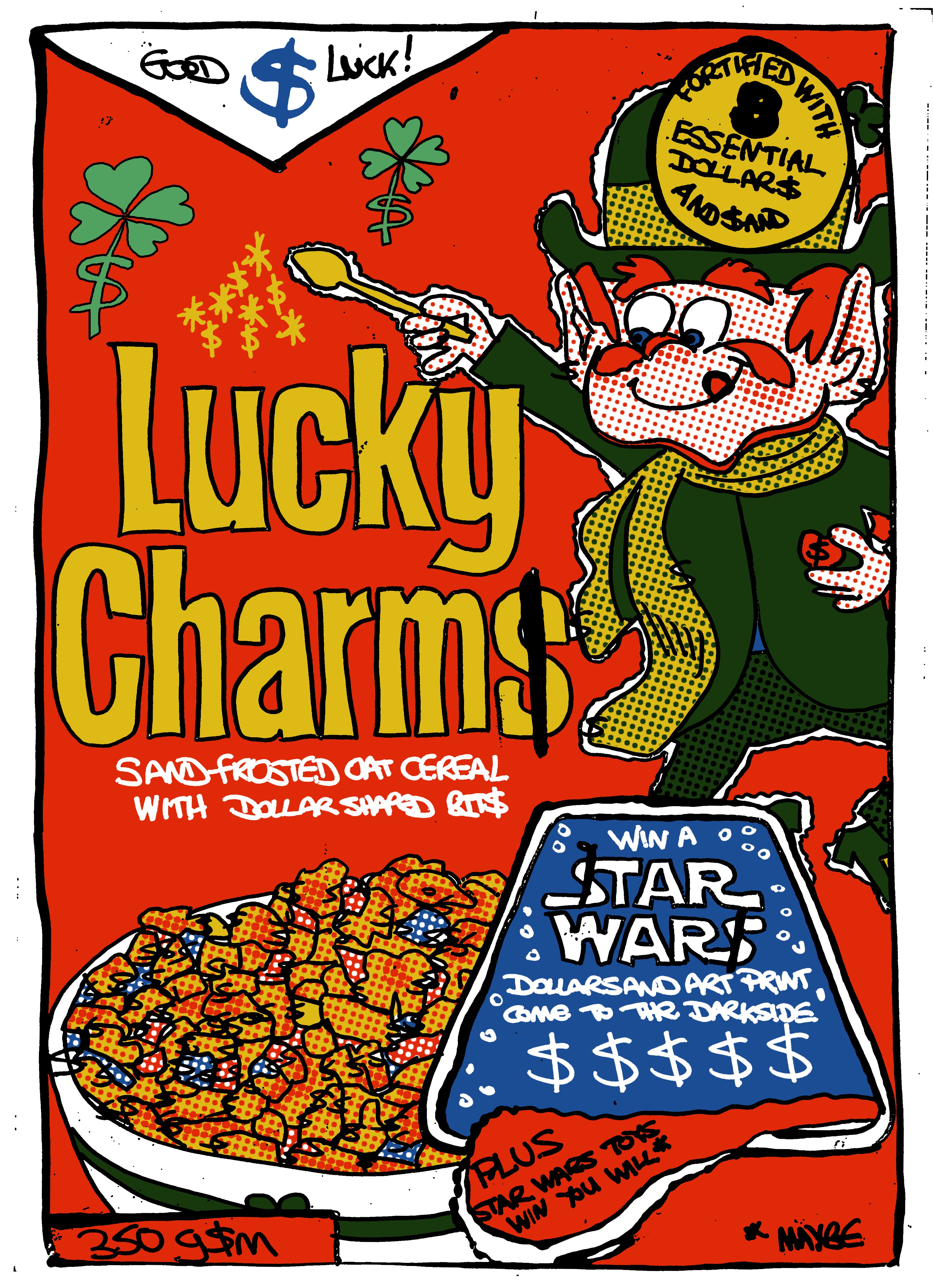 Lucky Charms Limited Edition Pop Art print – Dollarsandart