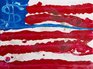 1. Dollar & Stripes original painting